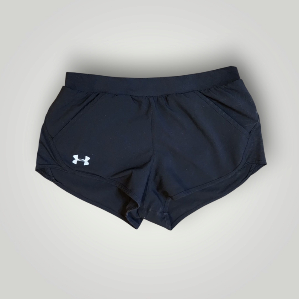 Under Armour HeatGear Shorts Womens small Fitted Built In Shorts Athletic